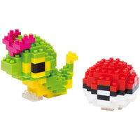 Pokémon: Caterpie & Pokéball- Nanoblock-Nanoblock-The Toucan Cove