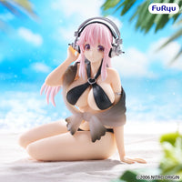 SUPER SONICO: Black Swimsuit Ver. - Noodle Stopper Figure-FuRyu-The Toucan Cove