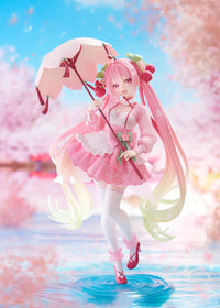 Sakura Miku: AMP+ Figure (Sakura Dress Ver.)-Taito