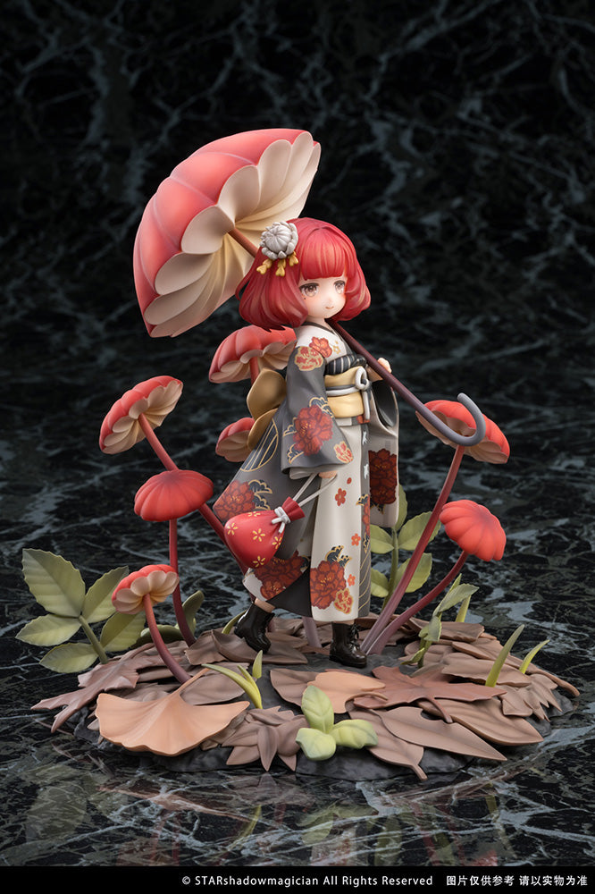 Mushroom Girls Series - No.6: Marasmius Haematocephalus-Reverse Studio-The Toucan Cove
