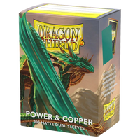 Deck Protector: Dual Matte Power & Copper (100)