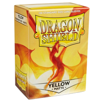 Deck Protector: Matte Yellow (100)