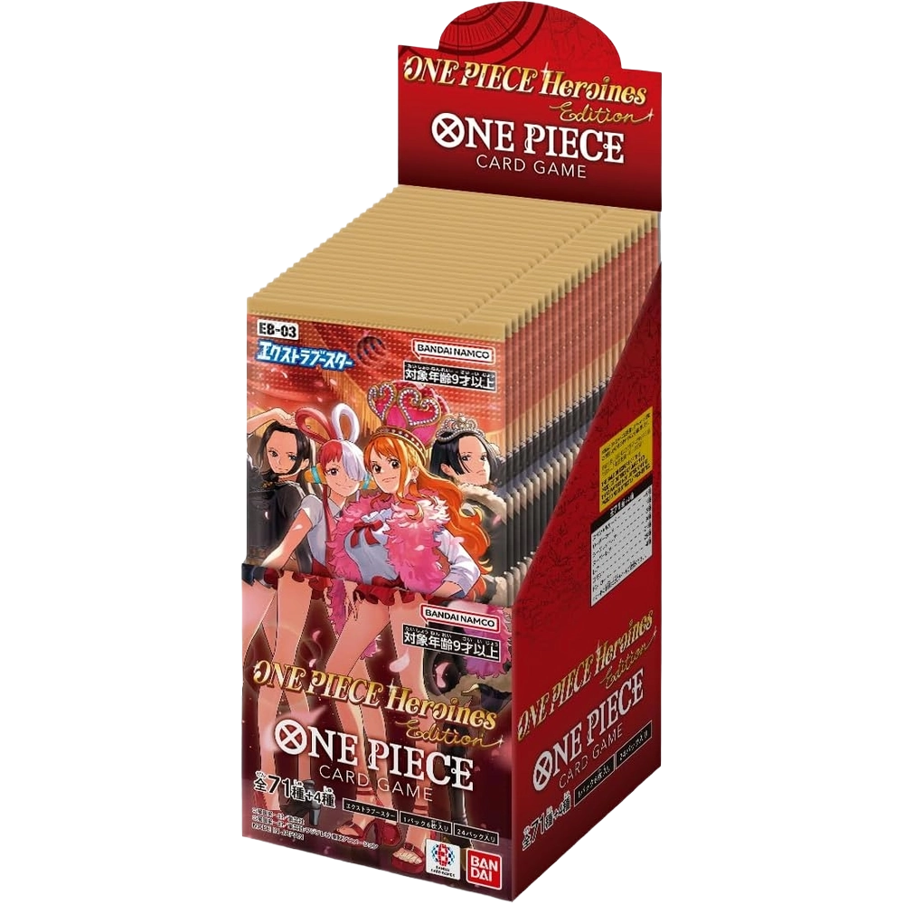Heroines Edition - EB-03 - One Piece Booster Box-Bandai-The Toucan Cove
