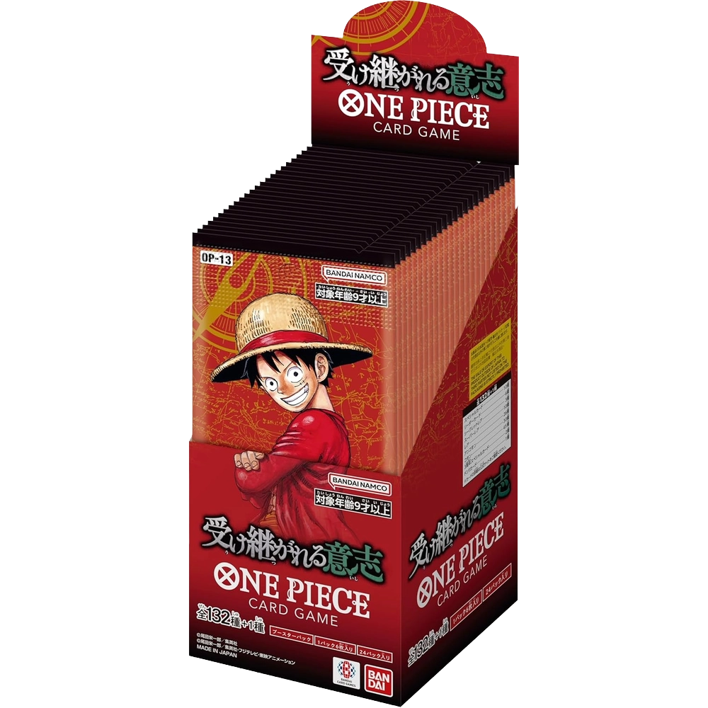Carrying on His Will - OP-13 - One Piece Booster Box-Bandai-The Toucan Cove