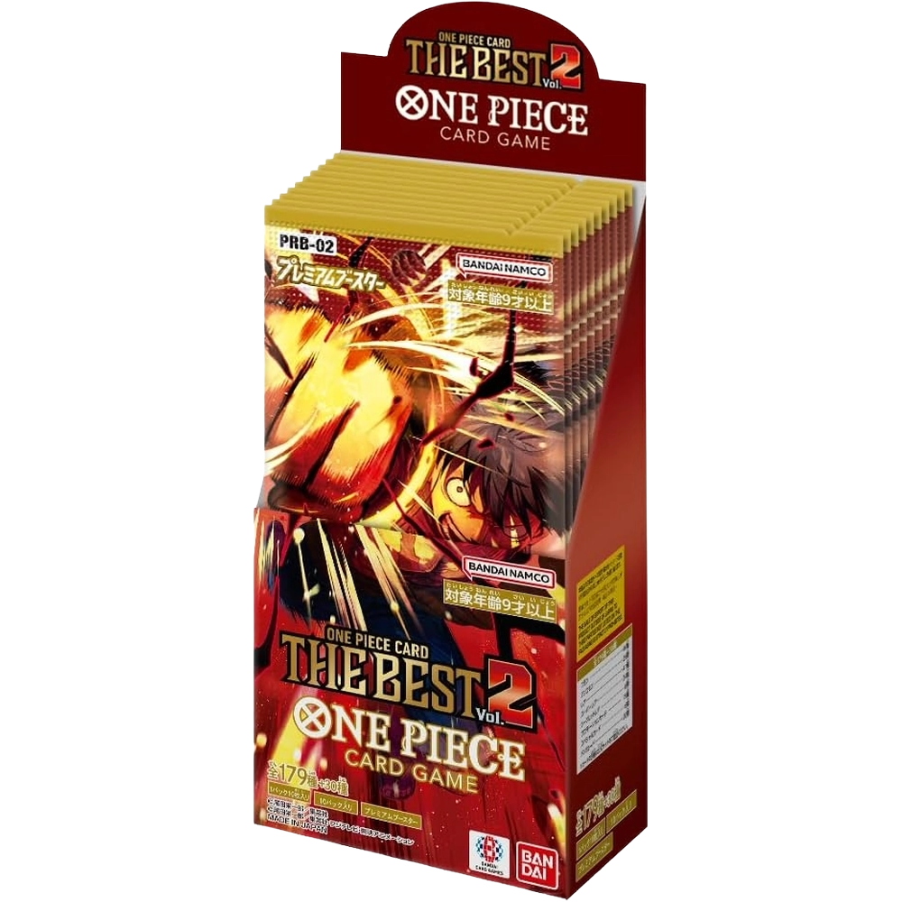 The Best Vol. 2 - PRB-02 - One Piece Booster Box-Bandai-The Toucan Cove