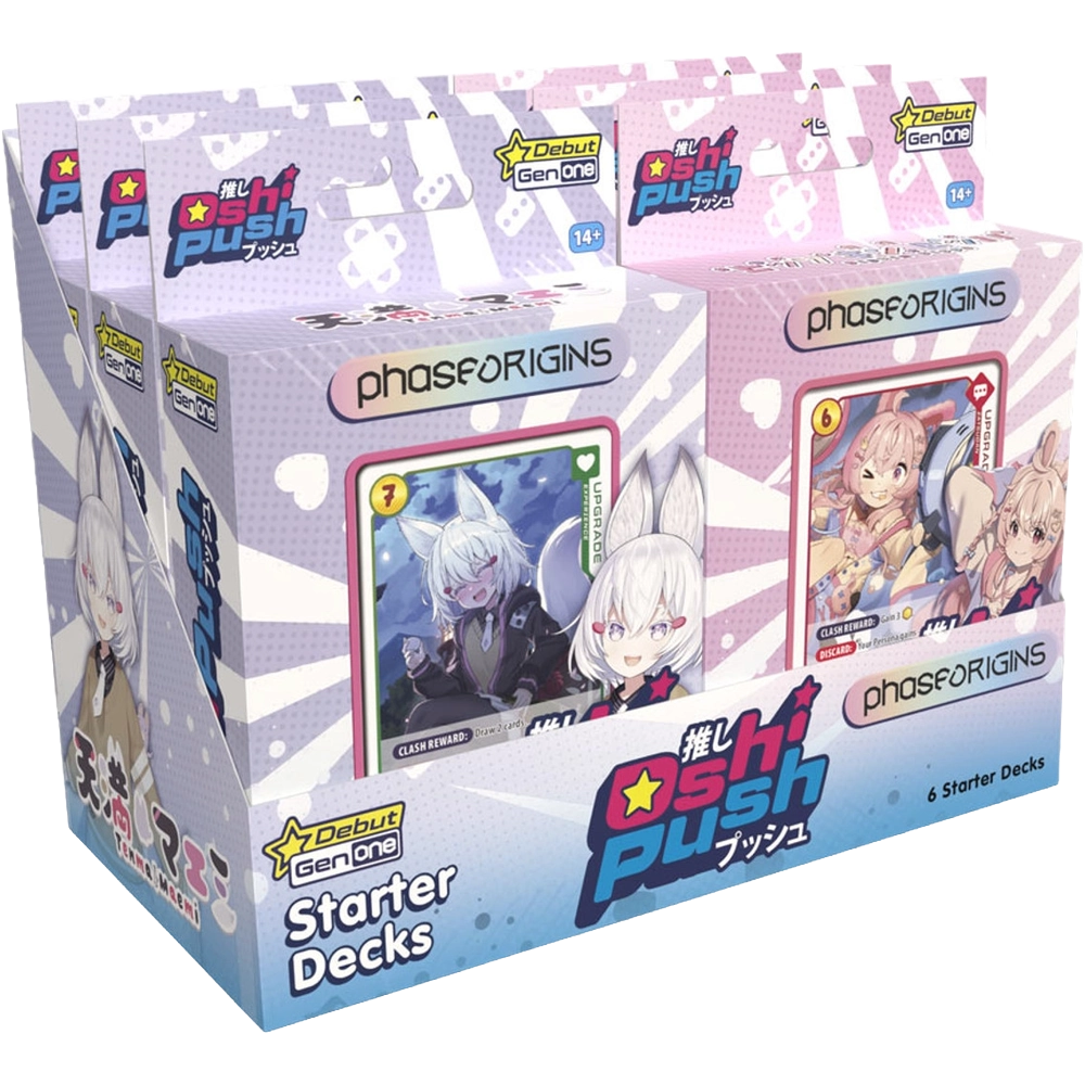 OshiPush TCG - Starter Deck Display-OshiPush-The Toucan Cove